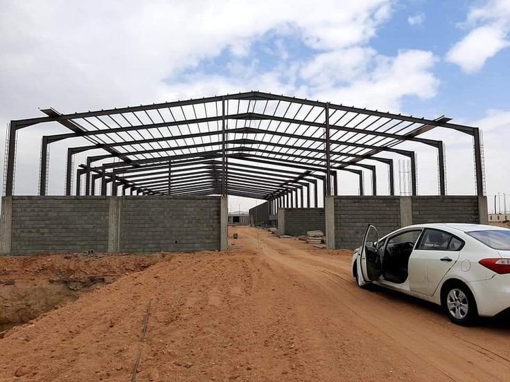 بناء هناجر عظم في جيزان