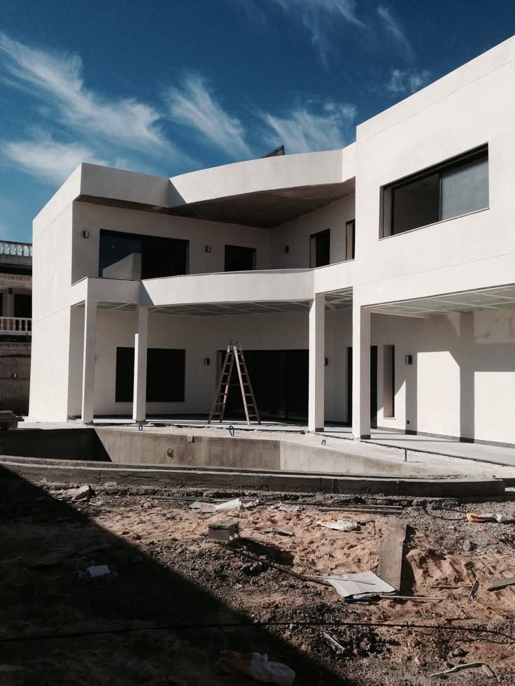 تصميم واجهات منازل بعد الترميم